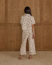 Load image into Gallery viewer, Woven Pajama Set - Blue Floral - SIZE 10 YR
