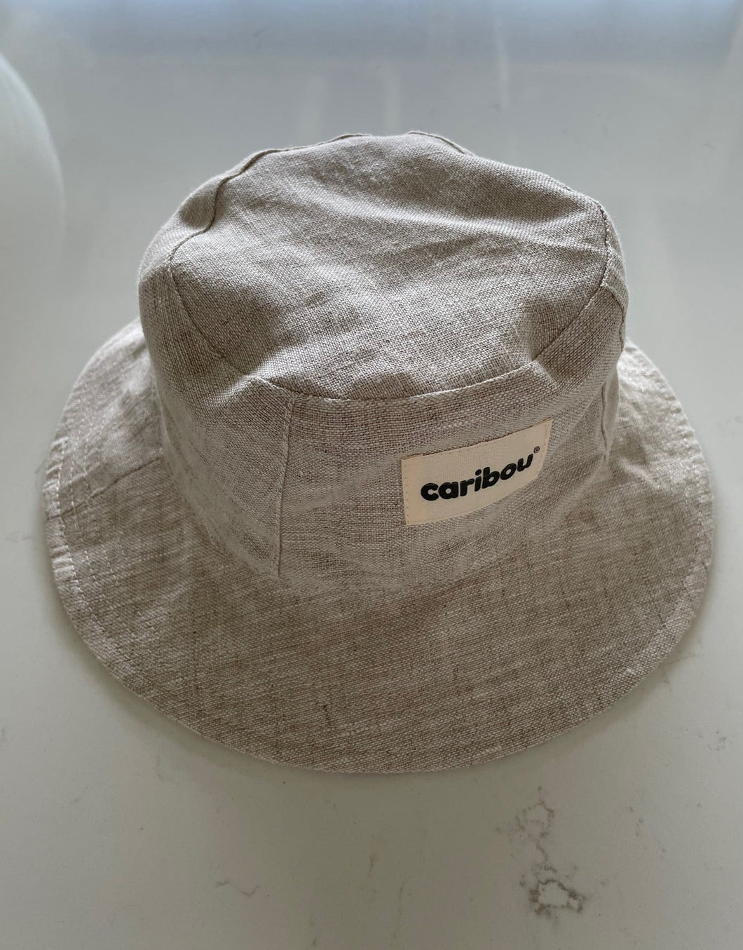 Caribou Bucket Hat - Ecru - Size Medium