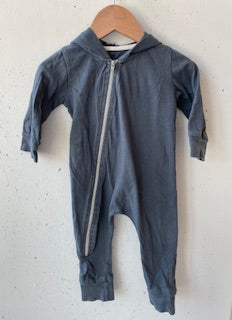 Mini Mioche - Navy Onesie - 3-6 Months