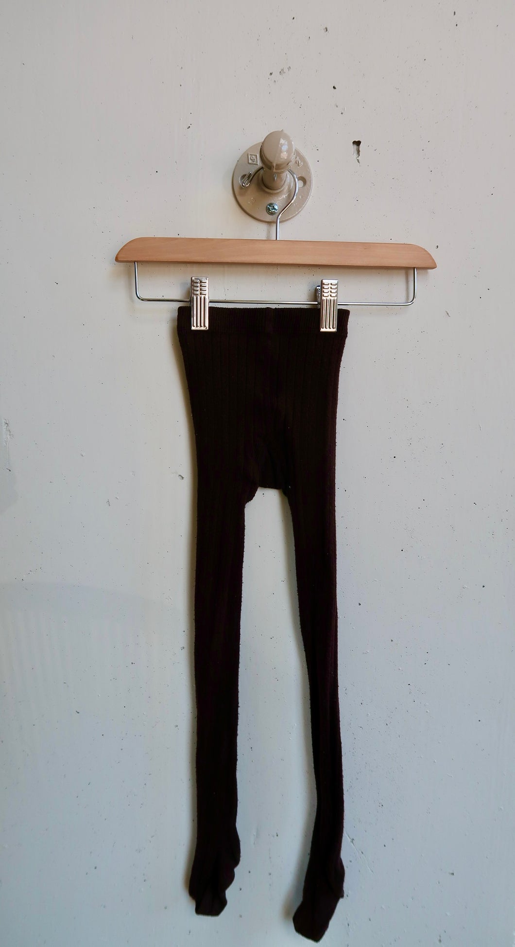 Rylee + Cru - Dark Brown Tights - Size 6-9 Years