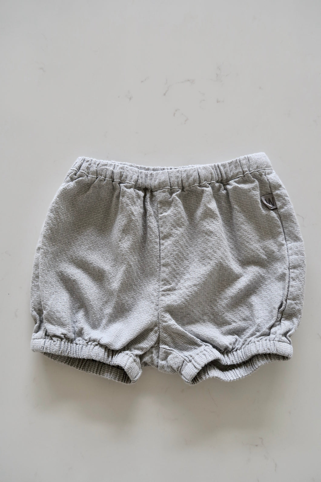 Wheat - Light Blue Bloomers - Size 12 Months