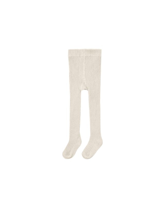 Ribbed Tights - Natural