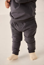 Load image into Gallery viewer, Organic cotton track pant featured in an indigo colour.
