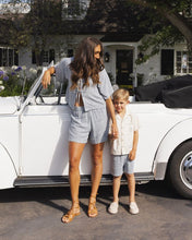 Load image into Gallery viewer, Women's Juniper Set - Marine Gingham
