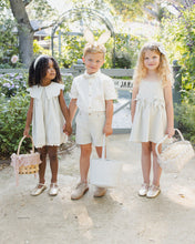 Load image into Gallery viewer, Florence Dress - Sky Stripe - SIZE 6, 8 YR
