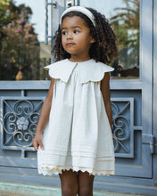 Load image into Gallery viewer, Florence Dress - Sky Stripe - SIZE 6, 8 YR
