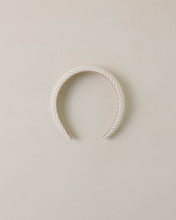 Load image into Gallery viewer, Padded Headband - Sky Stripe Seer Sucker
