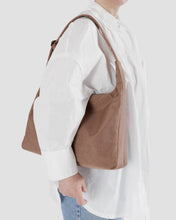 Load image into Gallery viewer, Beige coloured Nylon Shoulder bag. 
