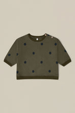 Load image into Gallery viewer, Olive Dots Sweatshirt

