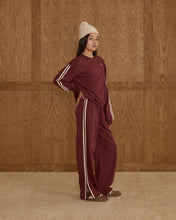Load image into Gallery viewer, Oversized Sweatshirt - Burgundy - SIZE 10 YR
