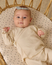 Load image into Gallery viewer, Wrap Top + Footed Pant Set - Natural

