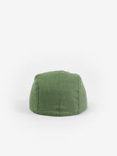 Load image into Gallery viewer, Baby cap featuring a rosemary green and a five panel design.
