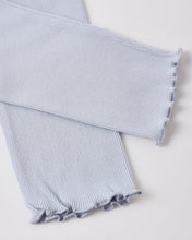 Load image into Gallery viewer, Ribbed Legging Set - Natural, Periwinkle
