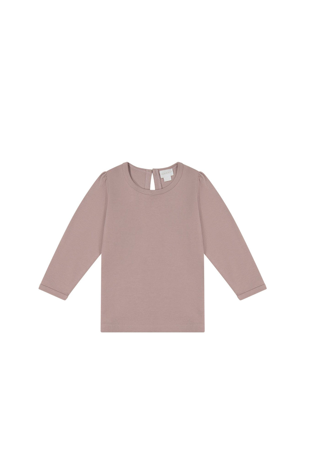 Mauve long sleeve top for 6-12months to 8 years
