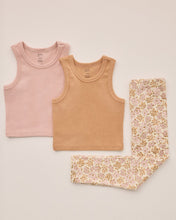 Load image into Gallery viewer, Ribbed Tank Set - Pink, Grapefruit

