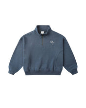 Load image into Gallery viewer, Half Zip Sweatshirt - Navy
