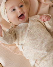 Load image into Gallery viewer, Wrap Top + Footed Pant Set - Primrose
