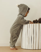 Load image into Gallery viewer, Velour Zip Jumpsuit - Forest
