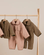 Load image into Gallery viewer, Shearling Jumpsuit - Olive
