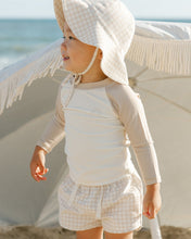 Load image into Gallery viewer, Sun Hat - Oat Check
