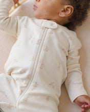 Load image into Gallery viewer, Zip Long Sleeve Sleeper Footie - Bunnies

