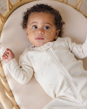 Load image into Gallery viewer, Zip Long Sleeve Sleeper Footie - Bunnies
