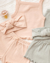 Load image into Gallery viewer, Pointelle Knotted Headband - Melon
