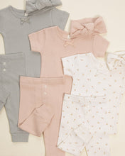 Load image into Gallery viewer, Pointelle Tee + Legging - Melon
