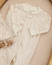 Load image into Gallery viewer, Zip Long Sleeve Sleeper Footie - Ditsy
