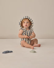 Load image into Gallery viewer, Bucket Hat - Retro Stripe Ocean
