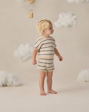 Load image into Gallery viewer, Relaxed Summer Knit Set - Ocean Stripe
