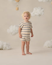 Load image into Gallery viewer, Relaxed Summer Knit Set - Ocean Stripe
