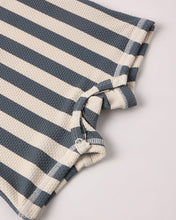 Load image into Gallery viewer, Zip Rashguard One-Piece - Retro Ocean Stripe

