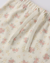 Load image into Gallery viewer, Wrap Top + Footed Pant Set - Flower Field
