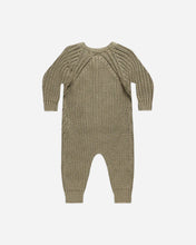 Load image into Gallery viewer, Chunky Knit Jumpsuit - Olive
