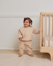 Load image into Gallery viewer, Quilted Sweater + Pant Set - Shell

