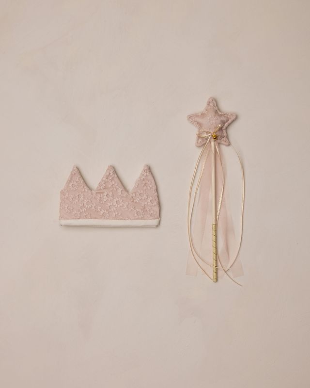 Crown + Wand - Rose