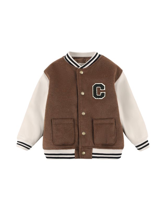 Varsity Jacket - Brown