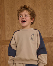 Load image into Gallery viewer, Paneled Sweatshirt - Stone
