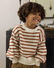 Load image into Gallery viewer, Aspen Sweater - Ruby Stripe
