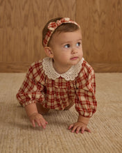 Load image into Gallery viewer, Heidi Romper - Red Plaid
