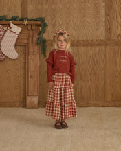 Load image into Gallery viewer, Padded Headband - Red Plaid
