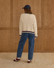 Load image into Gallery viewer, Women&#39;s Collegiate Cardigan - Natural
