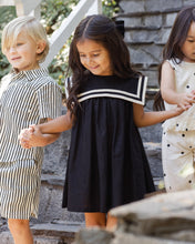 Load image into Gallery viewer, Sailor Dress - Black

