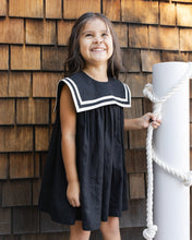 Load image into Gallery viewer, Sailor Dress - Black
