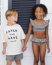 Load image into Gallery viewer, Swim Trunk - Black Gingham
