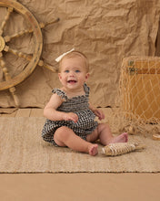 Load image into Gallery viewer, Julia Romper - Black Check

