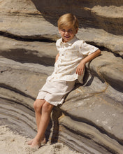 Load image into Gallery viewer, Collared Short Sleeve Shirt - Pineapple
