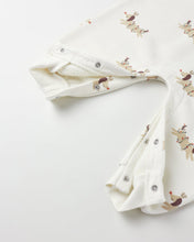 Load image into Gallery viewer, Raglan Jumpsuit - Christmas Dogs
