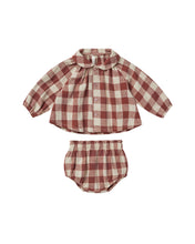 Load image into Gallery viewer, Nellie Set - Ruby Plaid
